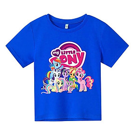 Áo thun trẻ em NGỰA PONNY, 4 màu, có size người lớn, Anam Store