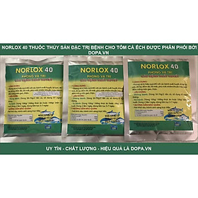 Thuốc Thủy Sản Norlox40 Phòng Trị Bệnh Hiệu Quả Cao Cho Cá Tôm Ếch