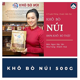 Khô bò NÚI - Đặc Sản Khánh Hoà - Hộp quà tặng cao cấp