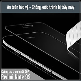 Bộ 2 miếng kính cường lực Gor cho Xiaomi Redmi Note 9S - Note 9 Pro Full Box - Hàng Nhập Khẩu