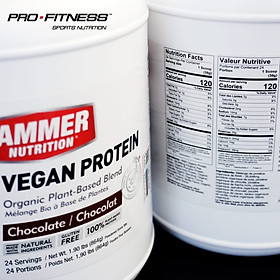 Sữa Bổ Sung Protein Dành Cho Người Ăn Chay - Hammer Nutrition Organic Vegan Protein 24 serving