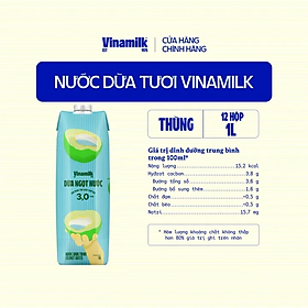 NƯỚC DỪA TƯƠI COCOFRESH - HỘP 1L