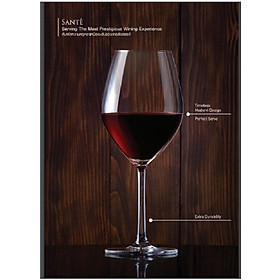 Ly Thủy Tinh Santé Bordeaux 595ml | 1026A21 , Nhập Khẩu Thái Lan