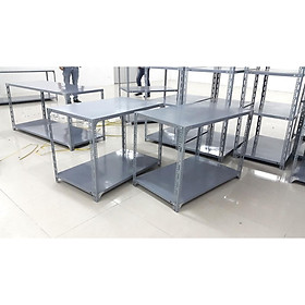 Mua Kệ Sắt V Lỗ Đa Năng Dài 0 6 x Rộng 0 3 x Cao 0 8m x 2 Tầng Để Đồ