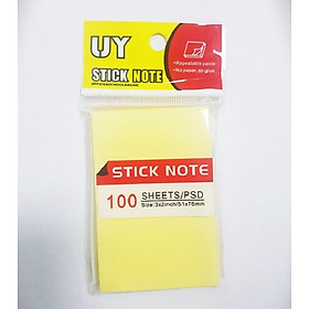 Giấy Sticky Note / Giấy ghi chú UY 3*2 / 3*3 / 3*4