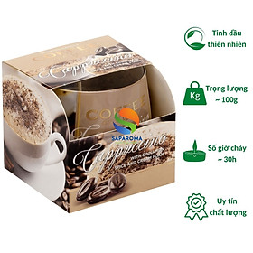 Ly nến thơm tinh dầu Bartek Coffee and Spices 100g QT04966