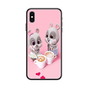 Ốp lưng TPU viền dẻo cho điện thoại IPHONE XS MAX Hình Chuột Tết 2020 Mẫu 12