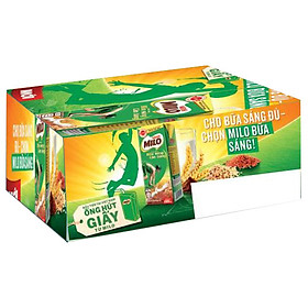 Thùng 30 Hộp Sữa Nestlé MILO Bữa Sáng (195ml/ Hộp)