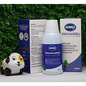 Nước súc miệng HMU Chlorhexidin 250ml