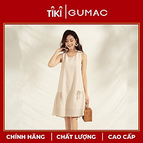 Đầm nữ cao cấp thiết kế suông không tay DA1168 GUMAC