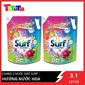 Hình ảnh COMBO 2 túi nước giặt Surf Nước hoa 3.1KgX2