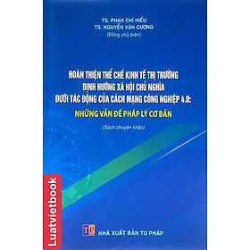 Hoàn thiện thể chế kinh tế thị trường định hướng xã hội chủ nghĩa dưới tác động của cách mạng công nghiệp 4.0:  Những vấn đề pháp lý cơ bản