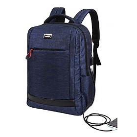 Balo laptop cổng sạc usb hs 658
