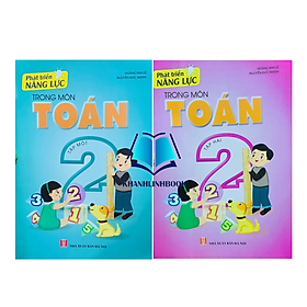 Sách - Combo Phát triển năng lực trong môn Toán lớp 2 (T1 + T2)