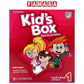 Sách ngoại văn: Kid's Box New Generation - Pupil's Book With Ebook 1