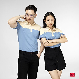 Áo thun polo cặp đôi nam nữ chất thun cotton cá sấu 4 chiều cao cấp - TCSC02