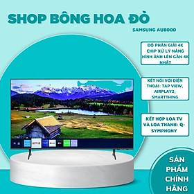 Mua Smart Tivi samsung 4K 43 inch UA43AU8000 - Hàng Chính Hãng