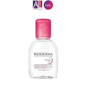 Nước tẩy trang và làm sạch dành cho da nhạy cảm Bioderma Sensibio H2O 100ml (Nhập khẩu)