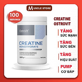 Creatine Monohydrate - Ostrovit 300g, 500g Tăng Cơ, Tăng Sức Mạnh & Hiệu