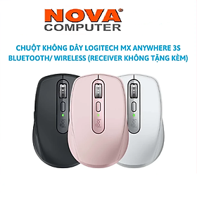 Chuột không dây Logitech MX Anywhere 3S Bluetooth Wireless không kèm