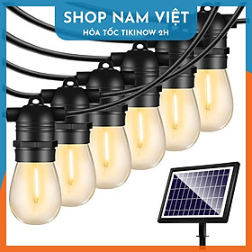 Mua Dây Đèn LED Edison S14 Năng Lượng Mặt Trời Chống Nước Trang Trí Ngoài Trời - Chính Hãng NAVIVU