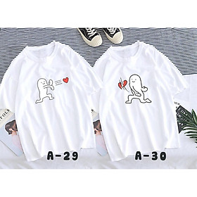 Áo Thun cặp Nam-Nữ in hình NÉ THÍNH cực dễ thương , thích hợp cho các cặp đôi trẻ trung, năng động, cho các nhóm bạn đi đêm, đi phượt, bão, nhìn đã mắt, bao ngầu, bao chất