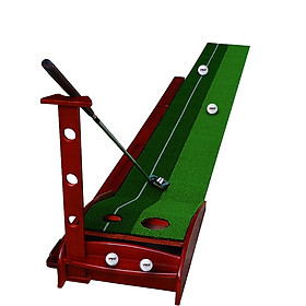 Thảm tập Golf Putting Trainer gỗ - PGM TL001