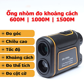 Ống nhòm đo khoảng cách chiều cao đo tốc độ đo góc SW-600A 600M SW-1000A 1000M SW-1500A 1500M