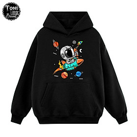 Áo Hoodie Local Brand ROCKET ASTRONAUT nỉ bông dày form rộng Unisex (HD3020L - Full Box - Kèm Video Ảnh Thật)