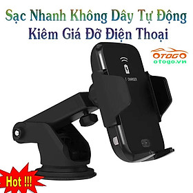 Mua Sạc Không Dây Cao Cấp Tự Động Kiêm Giá Đỡ Trên Ô Tô