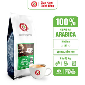 Cà phê hạt Copen Coffee Arabica túi 200g (Nguyên Hạt Rang Mộc)