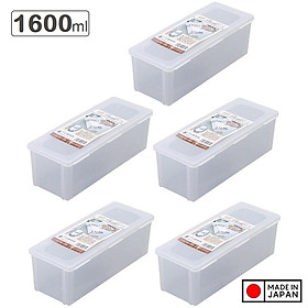 Mua Hộp Nhựa Đựng Muỗng Đũa An Toàn Có Nắp Khóa Sanada 1.6L hàng Made in Japan