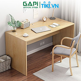 Mua Bàn Làm Việc Gỗ  Bàn Học GAPI Phong Cách Hàn Quốc Rộng Rãi Chứa CPU - GP153