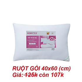 Mua Ruột gối đầu ép hơi size 40x60cm Hometex chính hãng