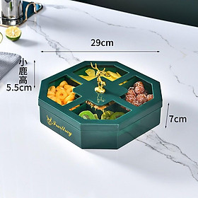 Mua Khay Mứt Tết 1 Tầng Hươu Đựng Mứt Tết  Hoa Quả Kiểu Dáng Siêu Đẹp Mẫu Mới 2022