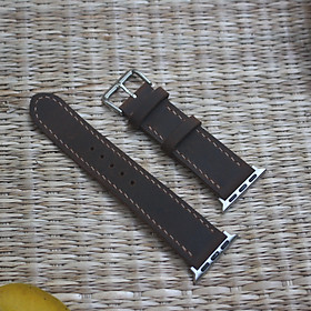 Mua Dây Đeo Cho Apple Watch -  Da Bò sáp ngựa điên Handmade đủ size 38/40/42/44mm