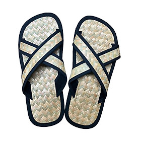 Dép cỏ bàng viền đen Hương Quế – DCQ-100