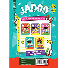 Sách Jadoo Luyện Viết Chữ - Nhớ từ vựng Tiếng Anh (Theo chương trình sách giáo khoa) - Tập 4