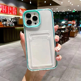 Mua Ốp Điện Thoại Silicon Mềm Dạng Ví Đựng Thẻ Có Giá Đỡ Cho iphone 14 Plus 13 12 14 13 12 Pro Max SE