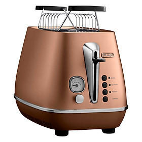 Mua Máy Nướng Bánh Mì Distinta Delonghi CTI 2103.CP (900W) - Đồng - Hàng Chính Hãng