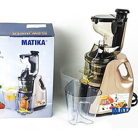 Mua Máy Ép Chậm hoa quả giữ nguyên chất Matika-3239 với Công Nghệ Ép Thông Minh  dung tích cối 1000ml  màu ngẫu nhiên-hàng chính hãng