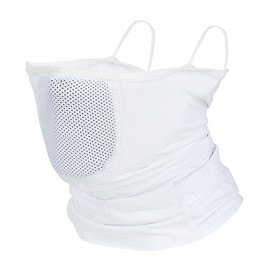 Đồ bảo hộ WEST BIKING 2 trong 1 gồm khẩu trang và khăn quàng cổ, chống bụi, chống nắng-Màu trắng