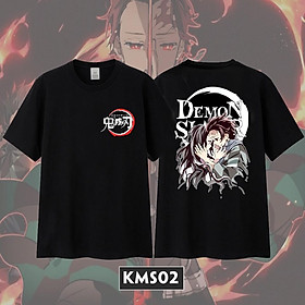 HOT BST Áo thun Kimetsu no Yaiba màu đen cực HOT