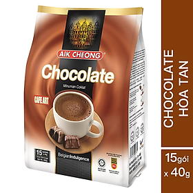 Hình ảnh Chocolate Hòa Tan Aik Cheong Chocolate Cafe Art (15 Gói x 40g)