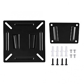 TV Mount Wall-mounted Stand Bracket Holder for 12-24 Inch LCD LED Monitor TV PC Flat Screen VESA 75/100 LCD LED TV Wall Mount