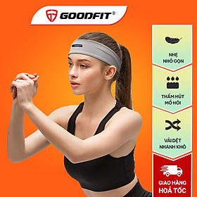 Băng đô thể thao nam nữ GoodFit GF804SB ngăn mô hôi, siêu co giãn dùng cho Yoga, Aerobic, Gym, chạy bộ