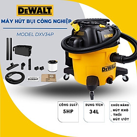 Mua Máy hút bụi Công nghiệp 3 chức năng 34L Dewalt DXV34P (3750W – 5HP) - hàng chính hãng