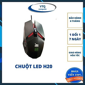 Mua Chuột máy tính gaming có dây H20 .Chuột Máy Tính Gaming Golden Field H20 | Chế độ LED 7 màu / 6 nút bấm