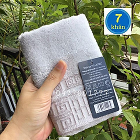 Mua Khăn mặt Sợi Tre (Bamboo) Chính hãng Songwol Hàn Quốc 30x45cm Hoạ tiết sang trọng (TG LATTICE30