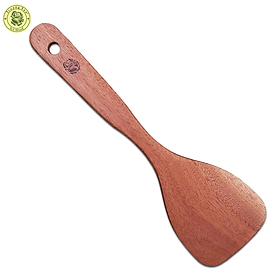 Mua Muỗng Xới Cơm Cán Dài Cỡ Trung - Vá Gỗ 02 Xà Cừ - Đồ Gỗ Nhà Bếp Thương Hiệu Trường Sơn